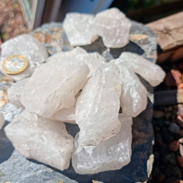 CUARZO BLANCO NUEZ 25 KG